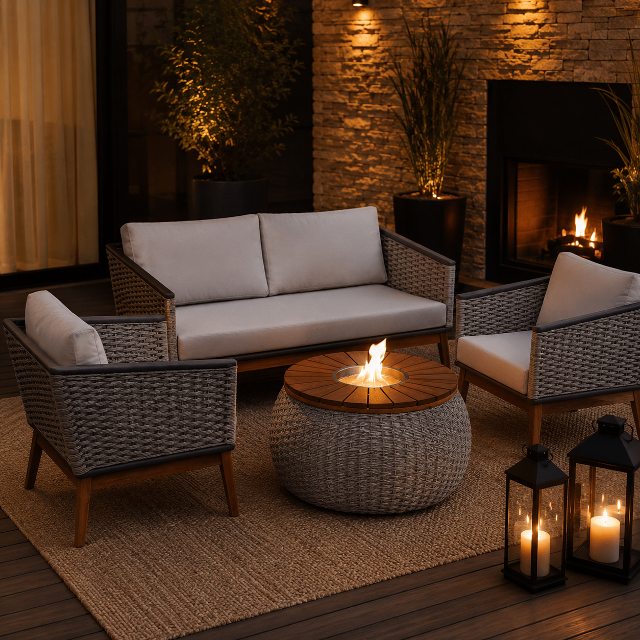 Poltrona Ibiza Refinasse 2 lugares